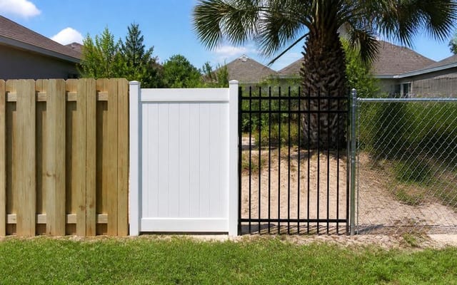 Wood, Vinyl, Aluminum or Chain Link: Which Fence for a Florida Yard?