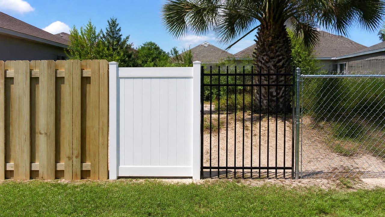 Wood, Vinyl, Aluminum or Chain Link: Which Fence for a Florida Yard?